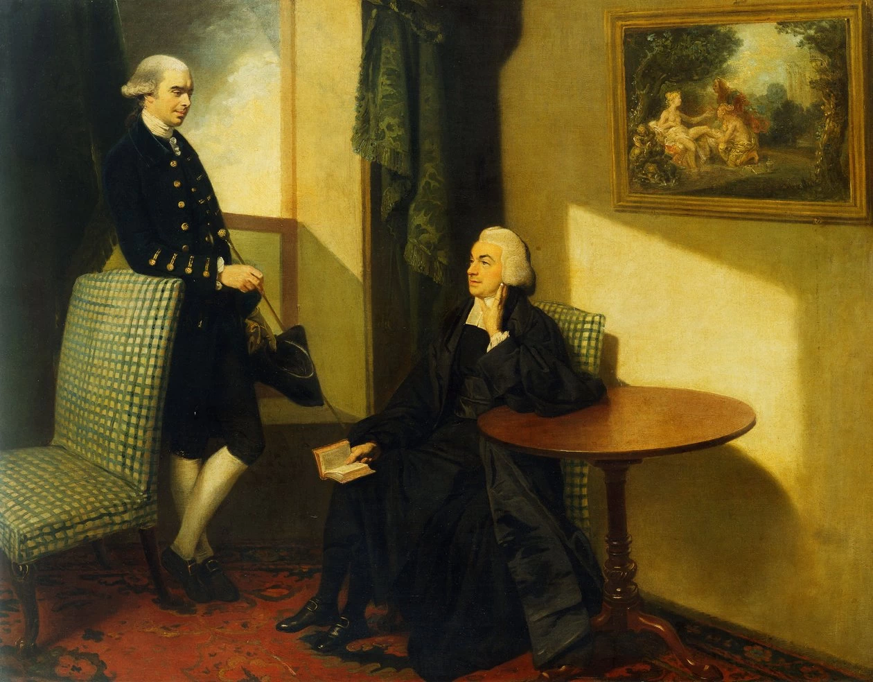 Doppio ritratto del reverendo John Cocks e James Cocks